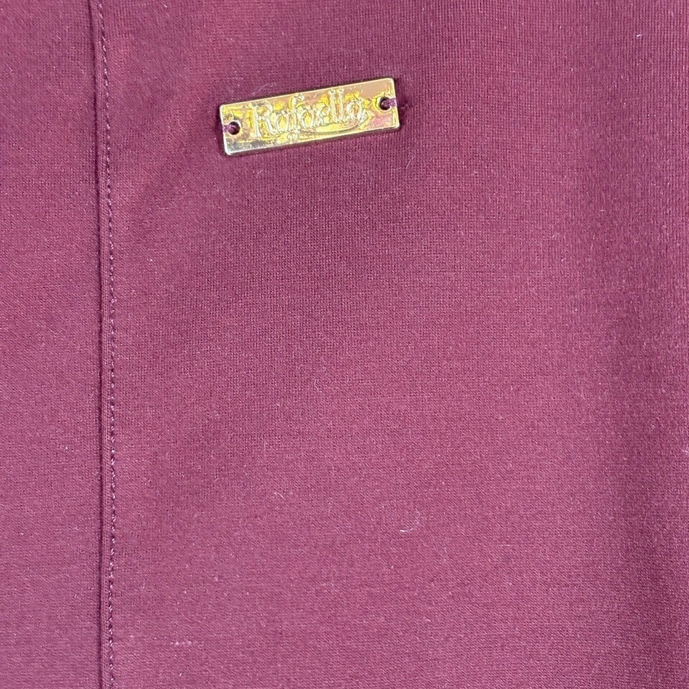 Rafaella Comfort Maroon Leggings (Size 8) - Picture 3 of 3